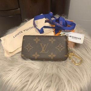 Authentic LV key pouch